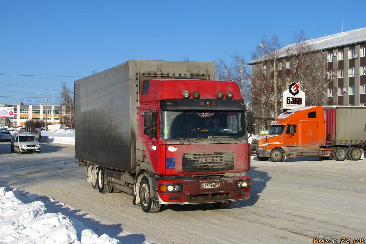 Ленинградская область, № Х 240 РЕ 47 — MAN F2000 26.414