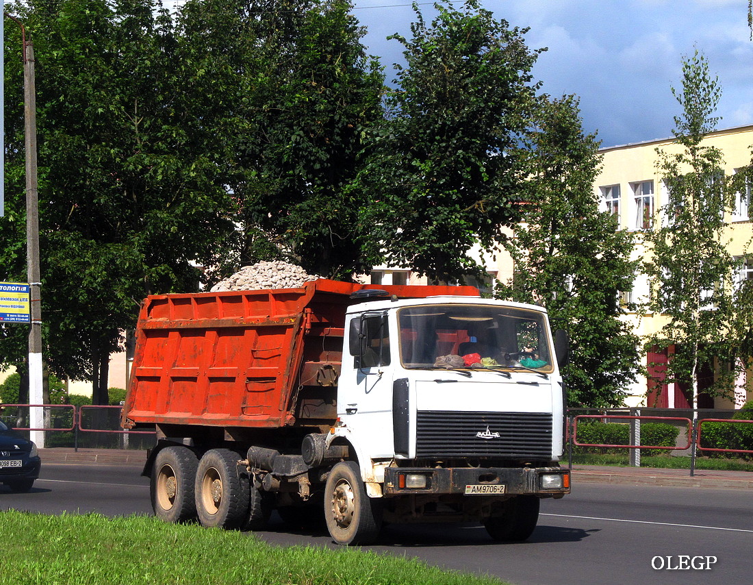 Витебская область, № АМ 9706-2 — МАЗ-5516 (общая модель)