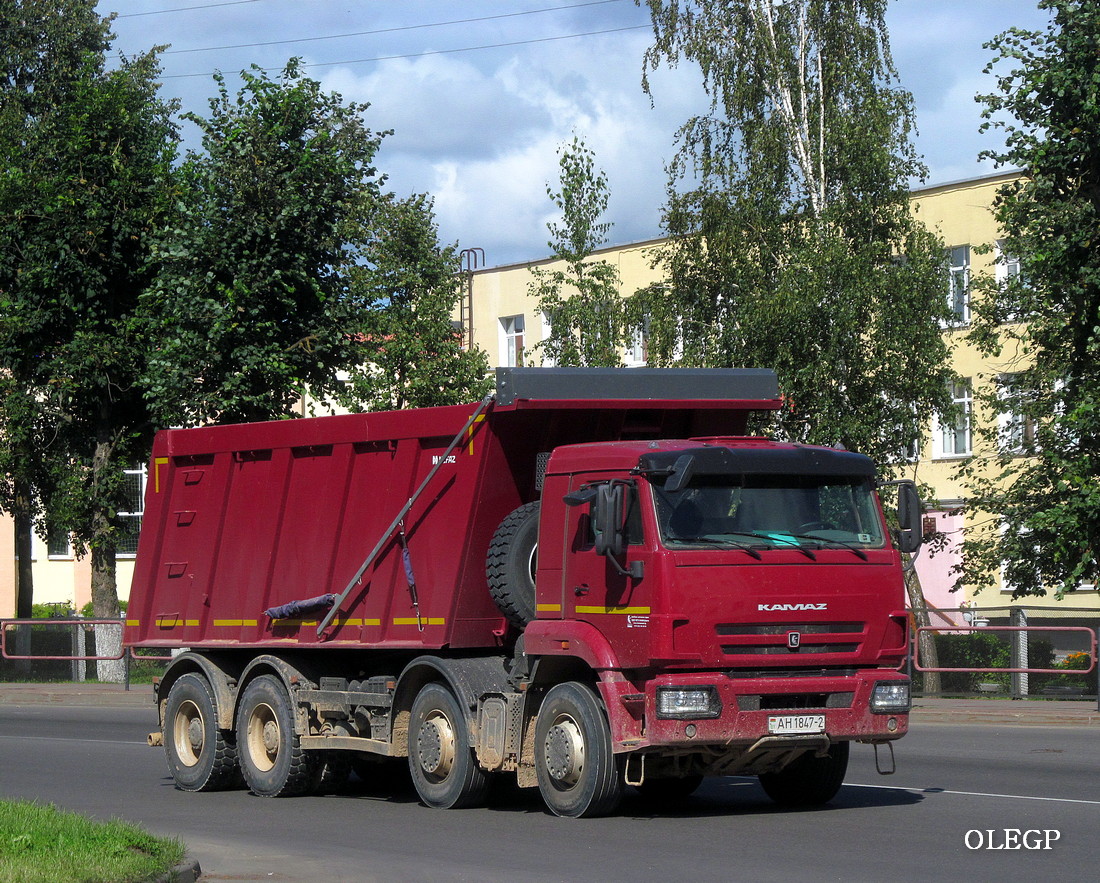 Витебская область, № АН 1847-2 — КамАЗ-65201 (общая модель)