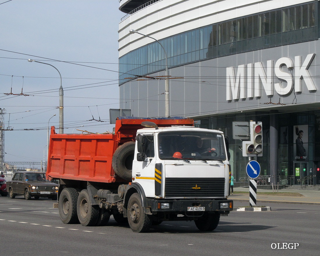 Минск, № АЕ 4029-7 — МАЗ-5516 (общая модель)