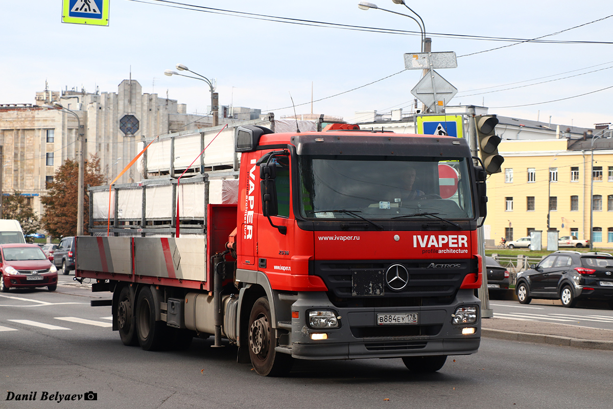 Санкт-Петербург, № В 884 ЕУ 178 — Mercedes-Benz Actros ('2003) 2536