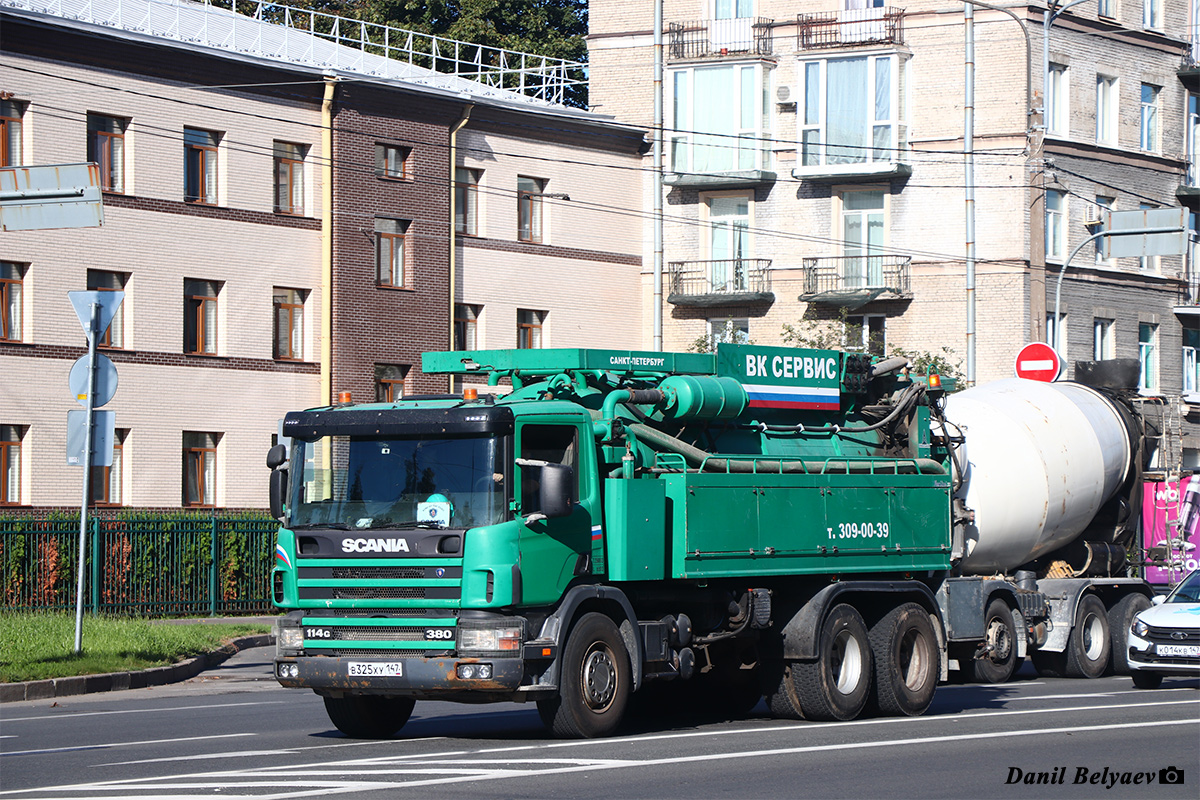 Ленинградская область, № В 325 ХУ 147 — Scania ('1996) P114G