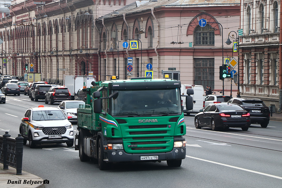 Санкт-Петербург, № Н 497 СЕ 198 — Scania ('2004) P310