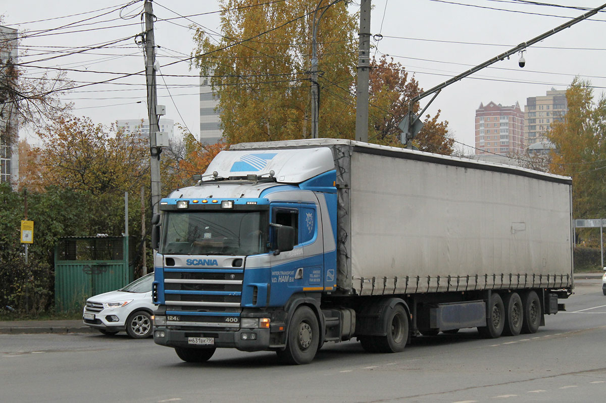 Московская область, № М 631 ВК 790 — Scania ('1996) R124L