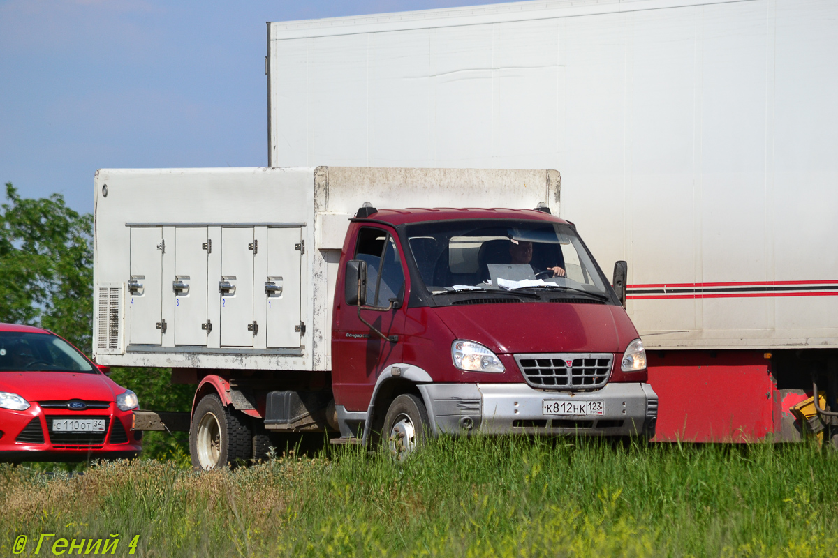 Краснодарский край, № К 812 НК 123 — ГАЗ-33106 "Валдай"