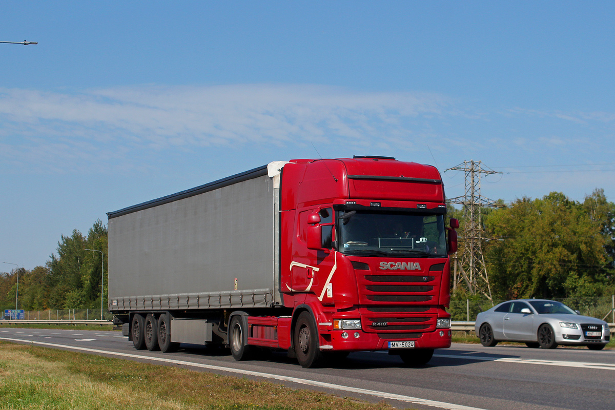 Латвия, № MV-5024 — Scania ('2013) R410