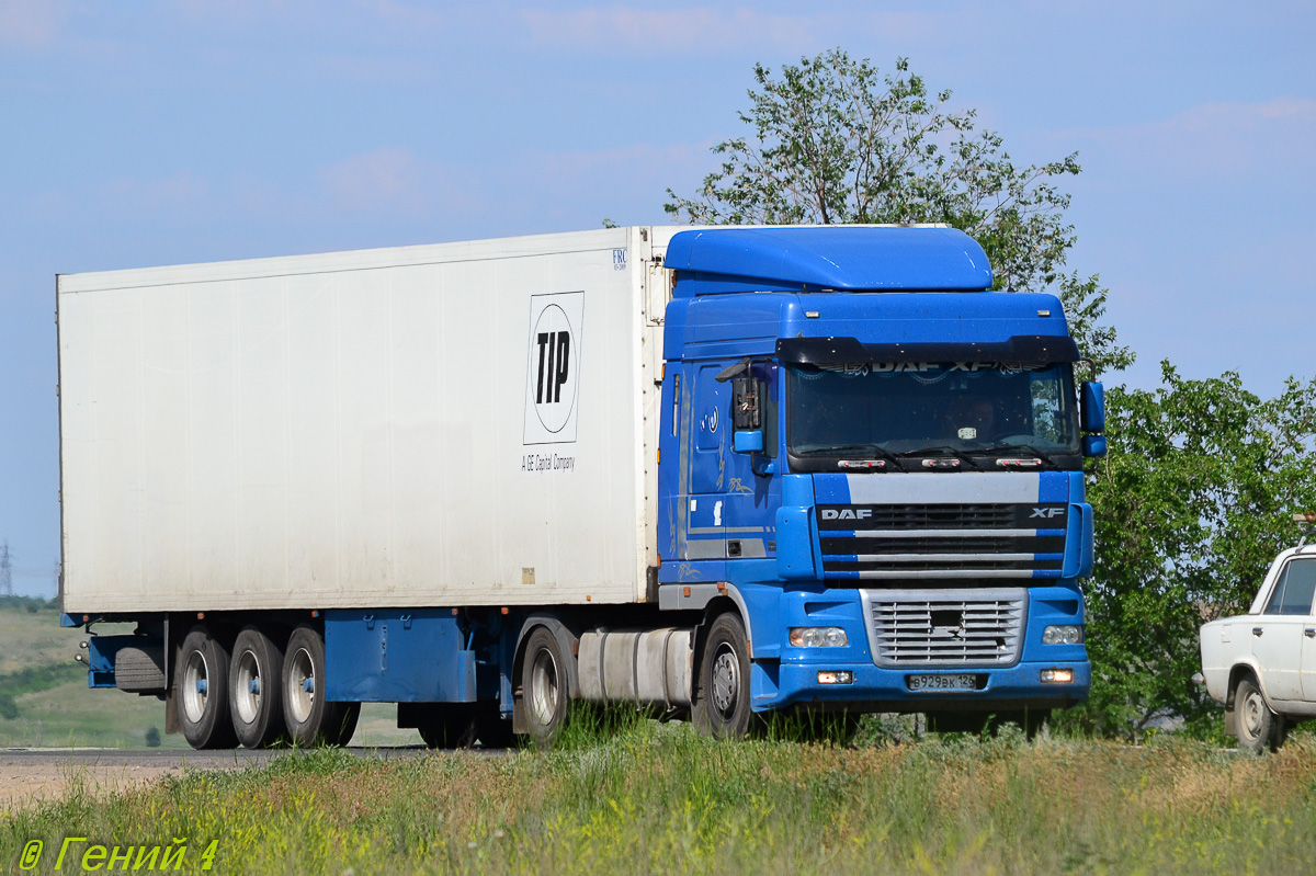 Ставропольский край, № В 929 ВК 126 — DAF XF95 FT