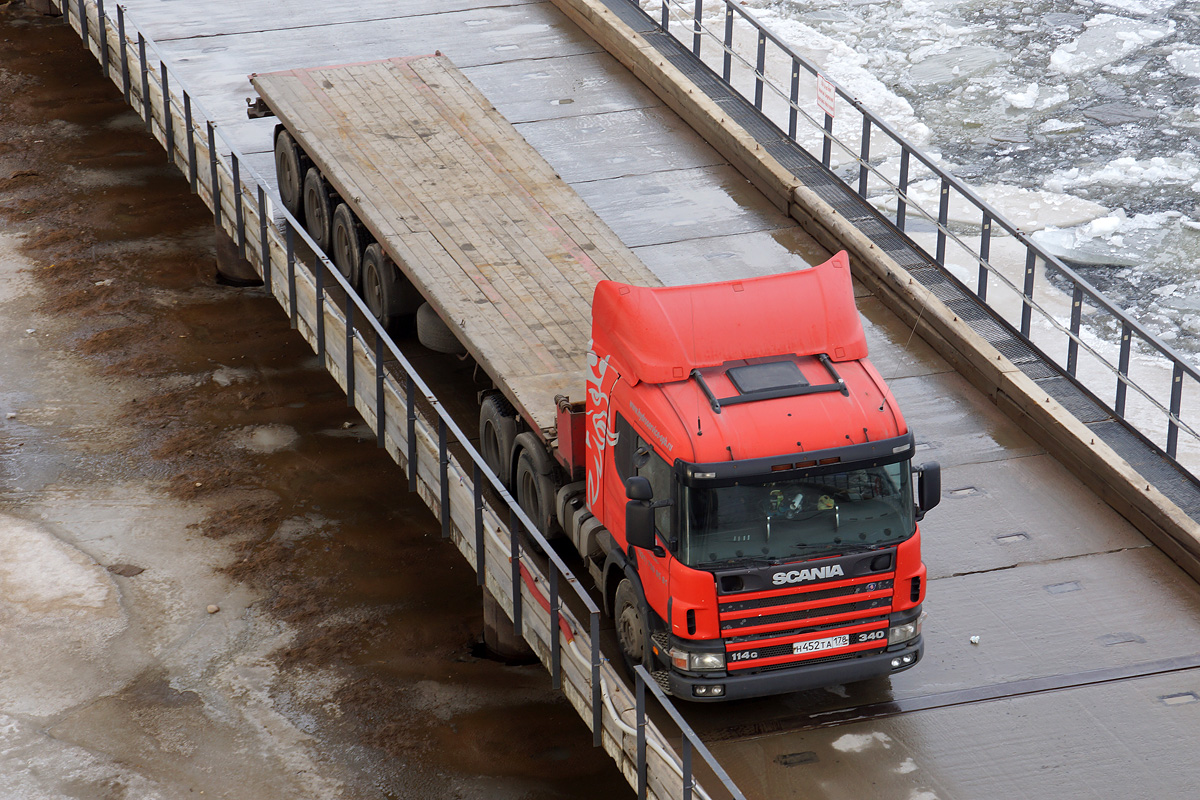 Санкт-Петербург, № Н 452 ТА 178 — Scania ('1996) P114G