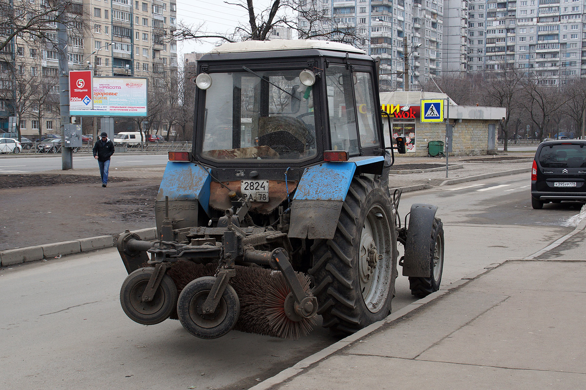 Санкт-Петербург, № 2824 РА 78 — Беларус-82.1