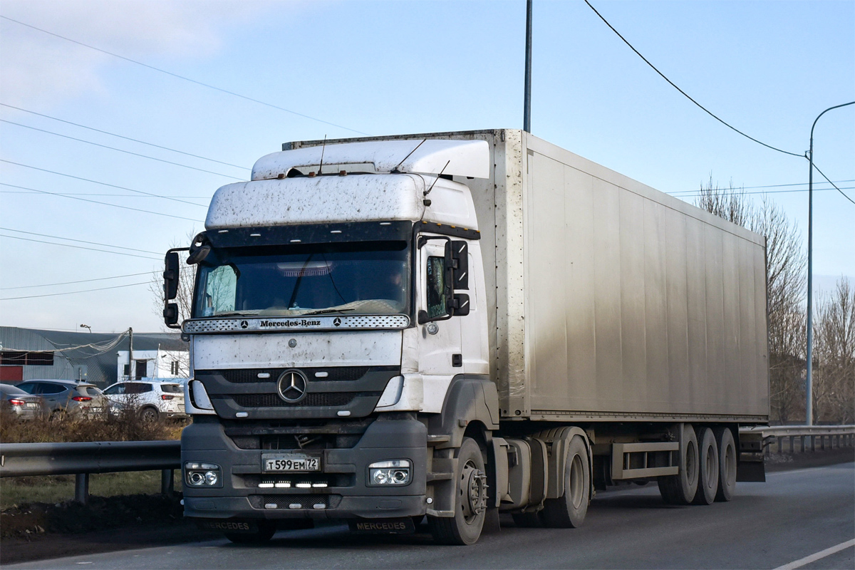 Тюменская область, № Т 599 ЕМ 72 — Mercedes-Benz Actros ('2011) 1840