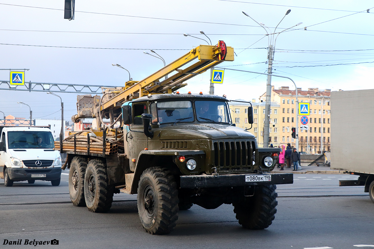 Санкт-Петербург, № Т 080 ВК 198 — Урал (общая модель)