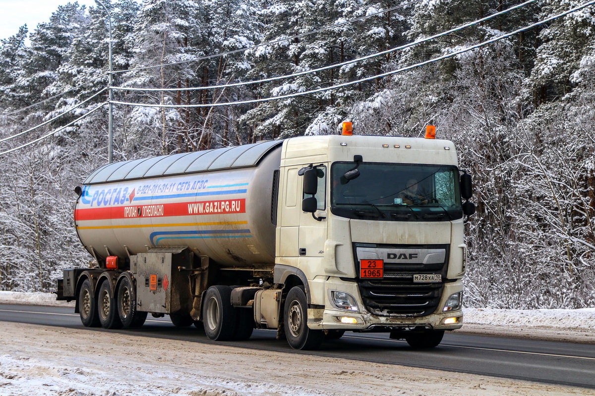 Карелия, № М 728 ХА 10 — DAF XF Euro6 FT