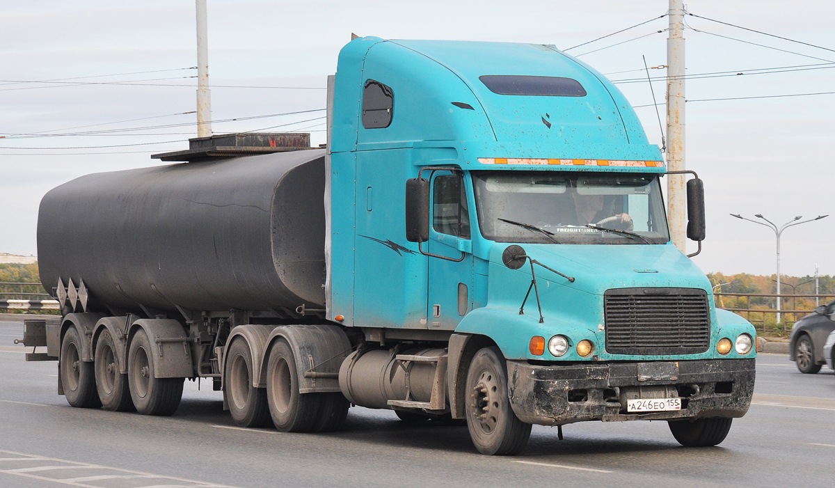 Омская область, № А 246 ЕО 155 — Freightliner Century Class