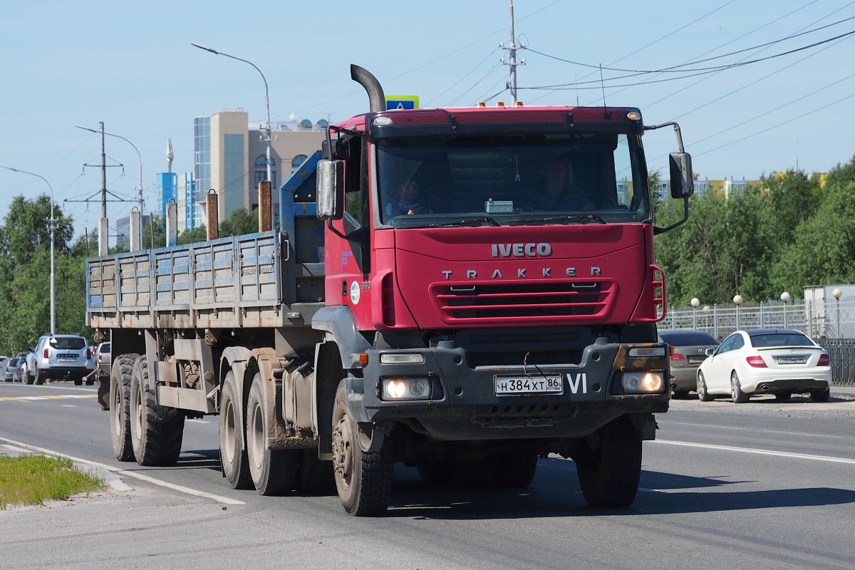 Ханты-Мансийский автоном.округ, № Н 384 ХТ 86 — IVECO Trakker ('2004)