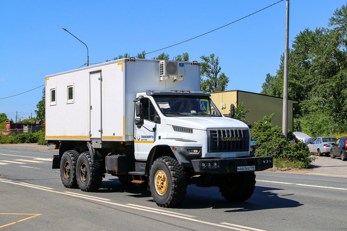 Санкт-Петербург, № К 663 КЕ 198 — Урал NEXT (общая модель)