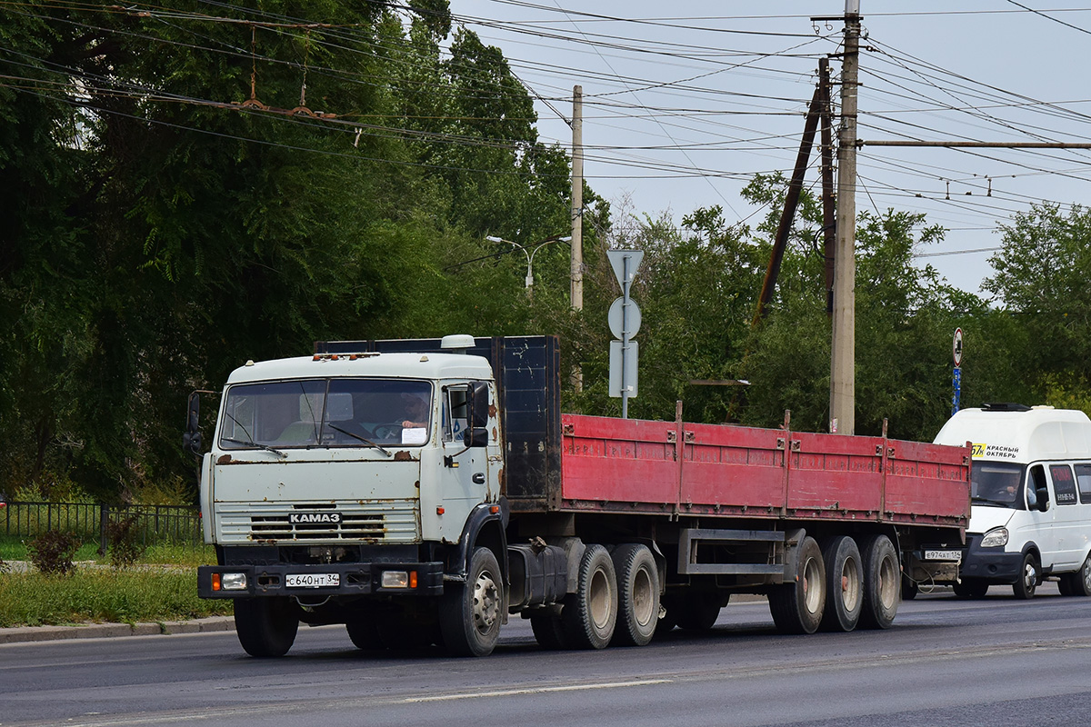 Волгоградская область, № С 640 НТ 34 — КамАЗ-54112