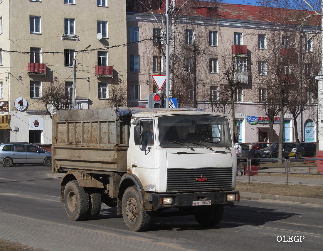 Витебская область, № ВА 9843 — МАЗ-5551 (общая модель)