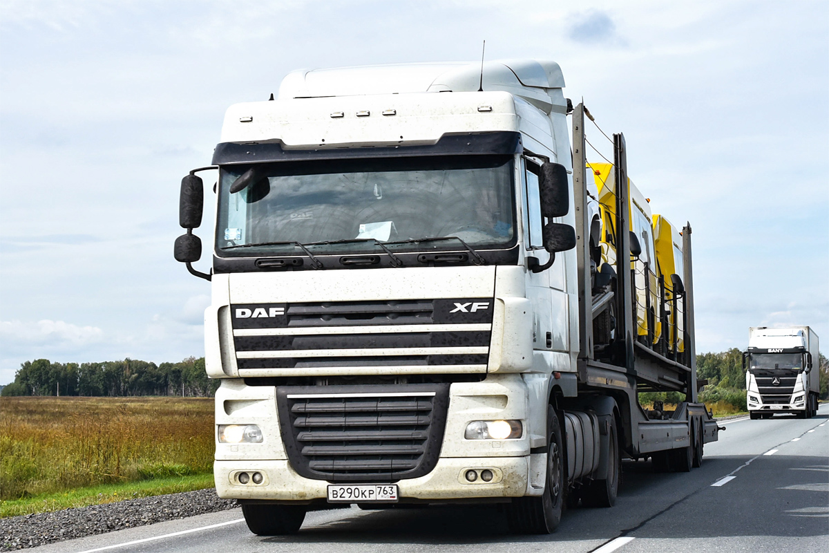 Самарская область, № В 290 КР 763 — DAF XF105 FT