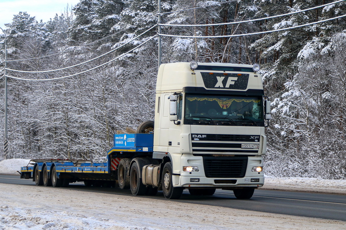 Санкт-Петербург, № Т 551 СМ 178 — DAF XF95 FTS