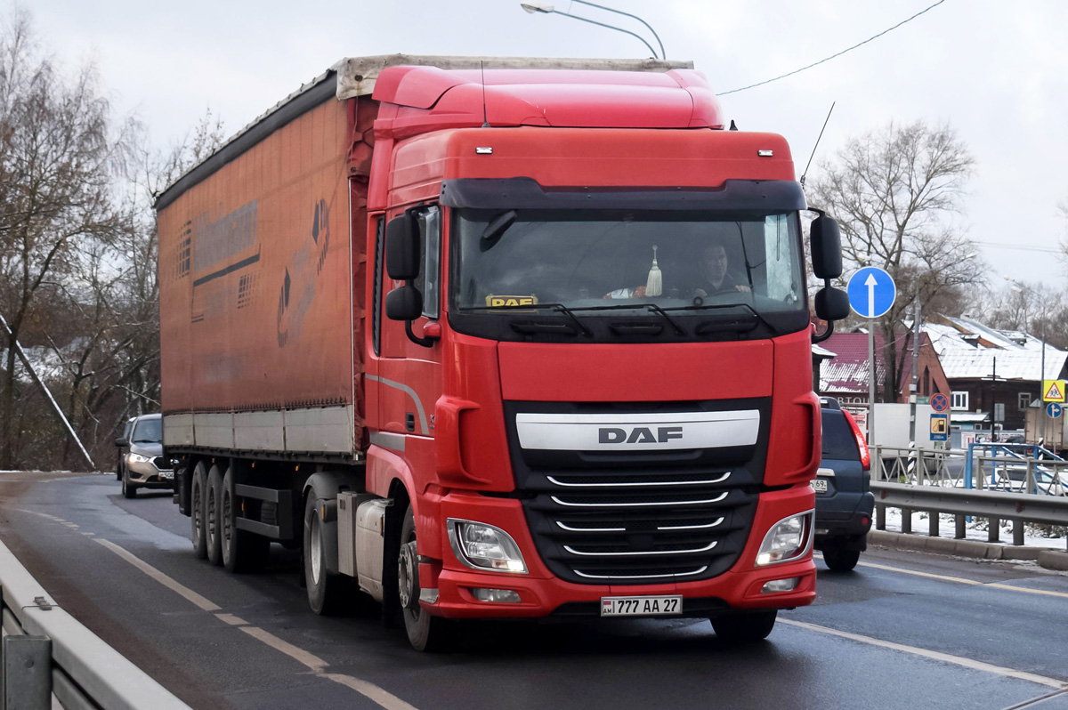 Армения, № 777 AA 27 — DAF XF Euro6 FT