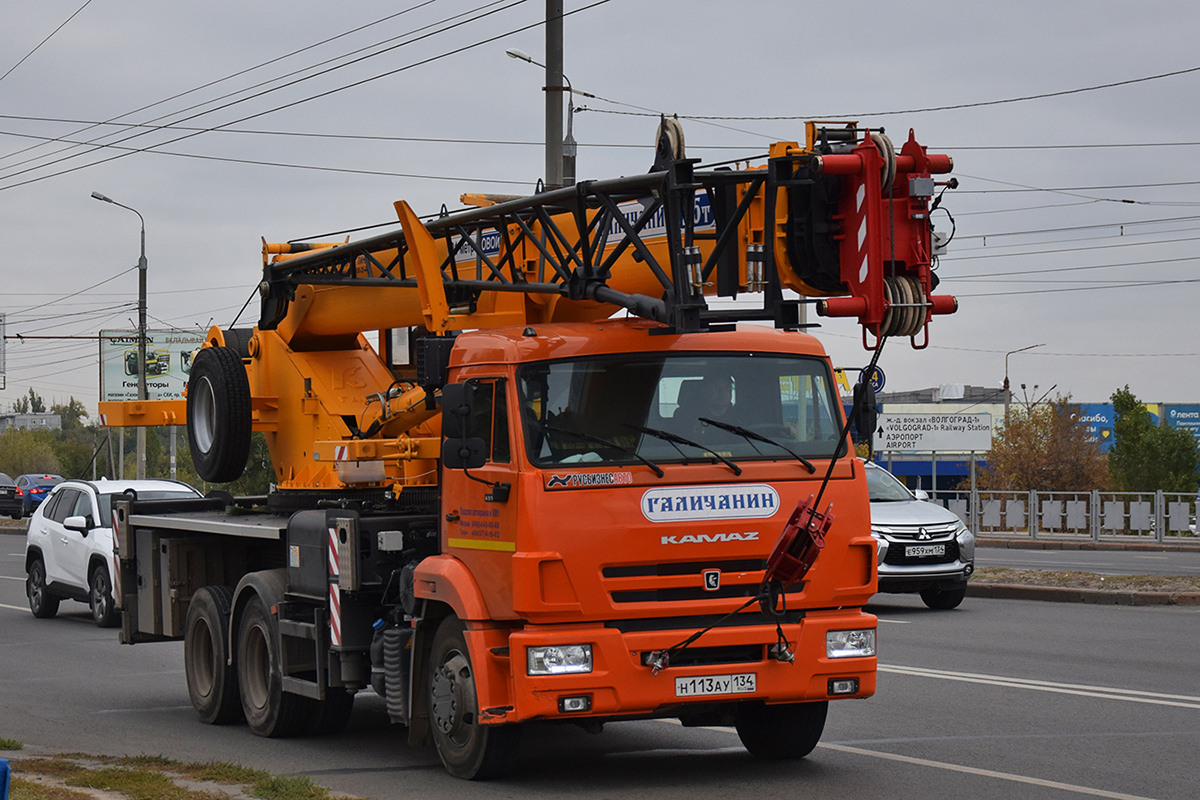 Волгоградская область, № Н 113 АУ 134 — КамАЗ-65115-A5