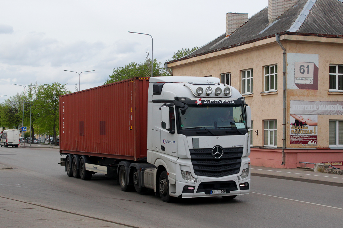 Литва, № LCO 906 — Mercedes-Benz Actros ('2011)