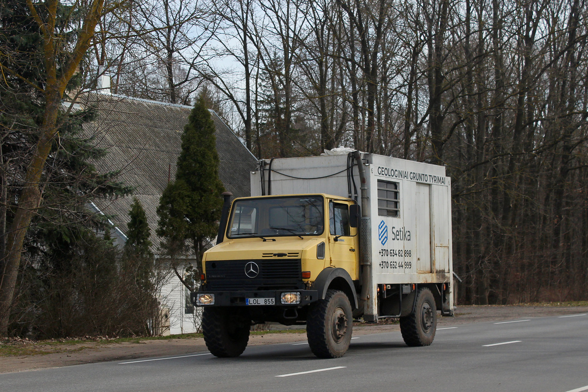 Литва, № LOL 855 — Mercedes-Benz Unimog (общ.м)