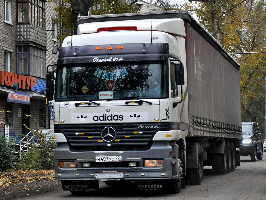 Алтайский край, № Н 497 УО 22 — Mercedes-Benz Actros ('1997) 1840