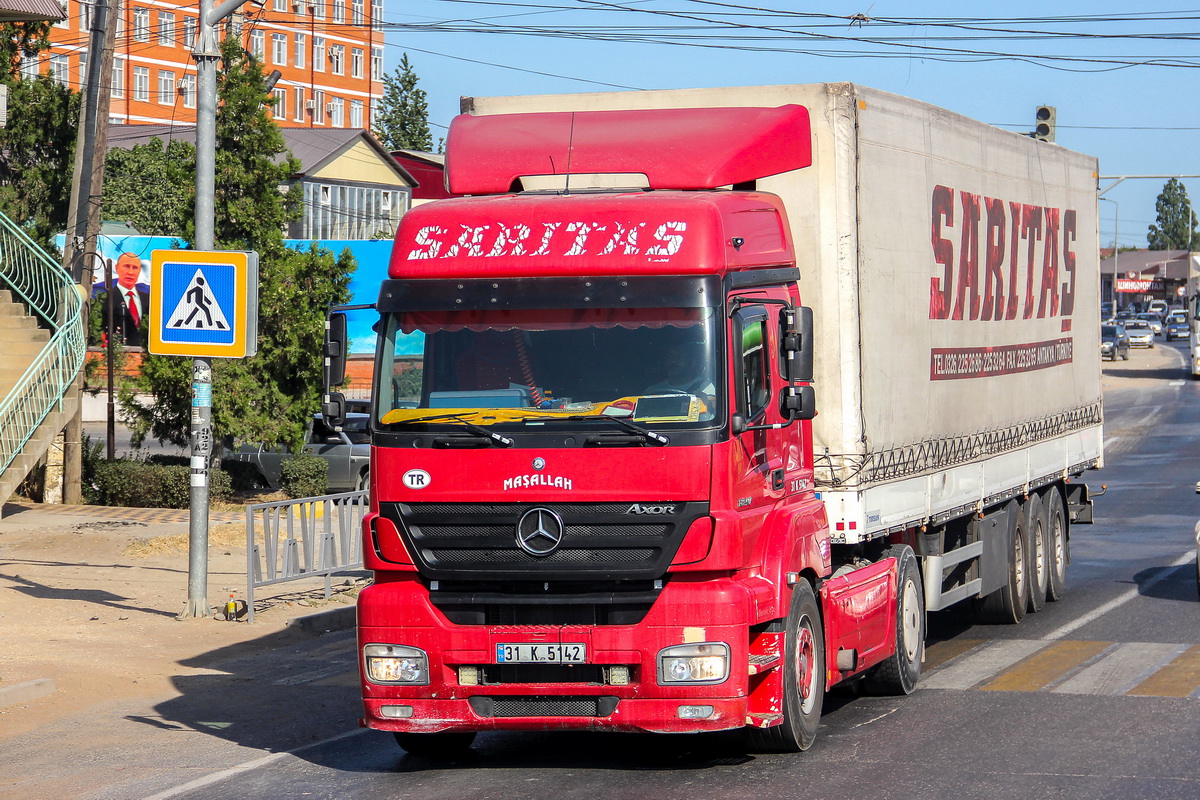 Турция, № 31 K 5142 — Mercedes-Benz Axor 1840