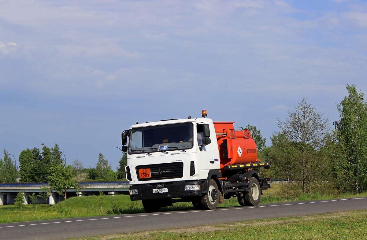 Могилёвская область, № АК 9800-6 — МАЗ-4581