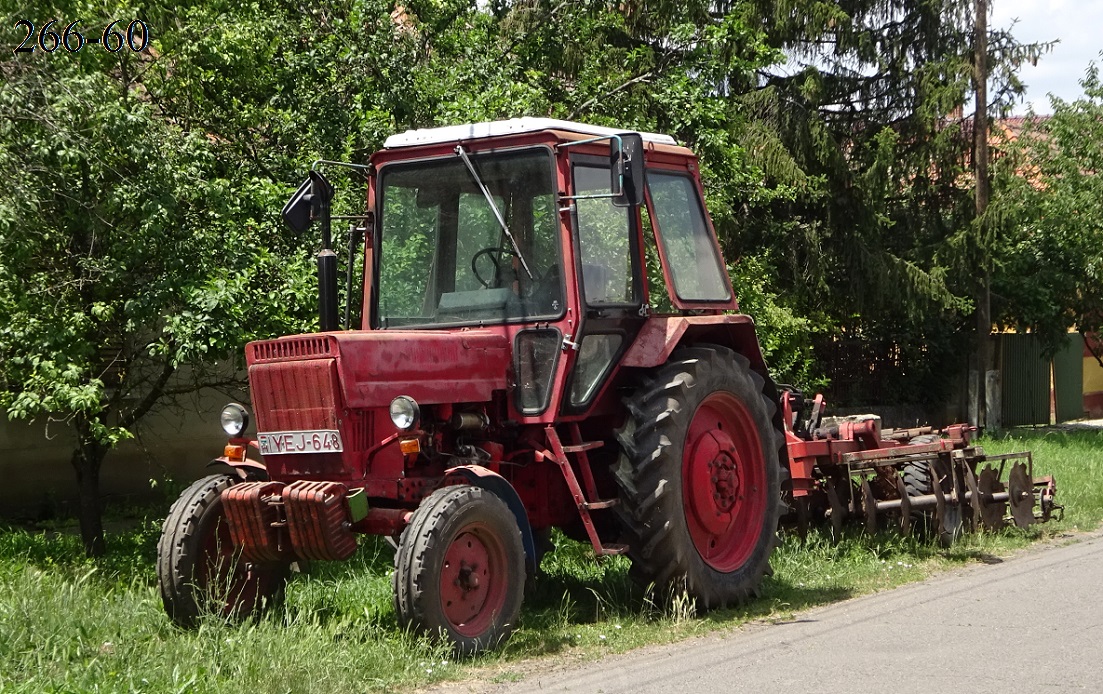 Венгрия, № YEJ-648 — МТЗ-80