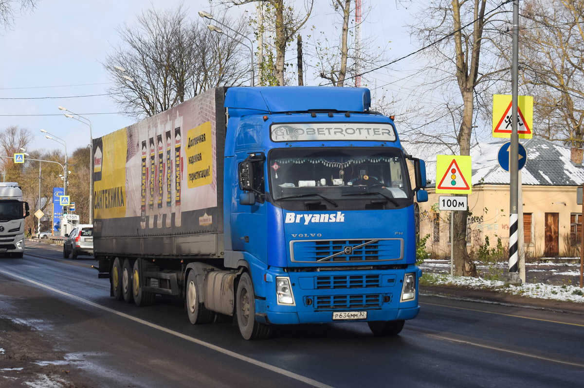 Брянская область, № Р 634 ММ 32 — Volvo ('2002) FH12.400