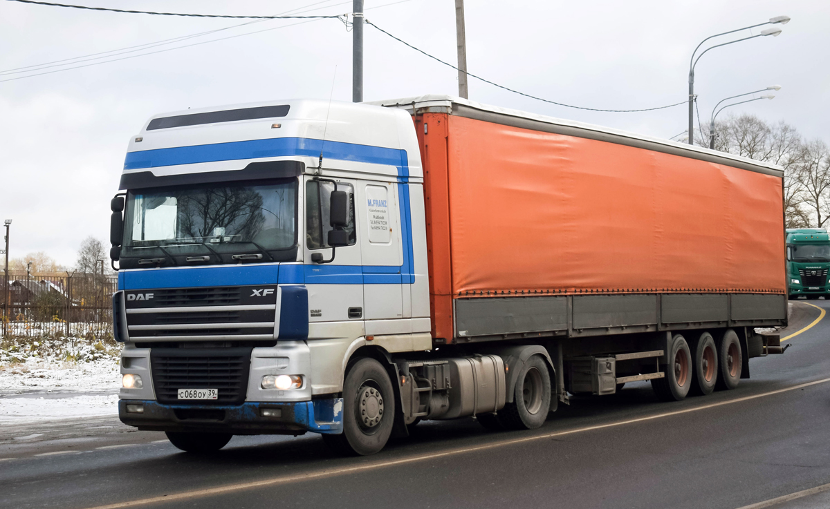 Калининградская область, № С 068 ОУ 39 — DAF XF95 FT