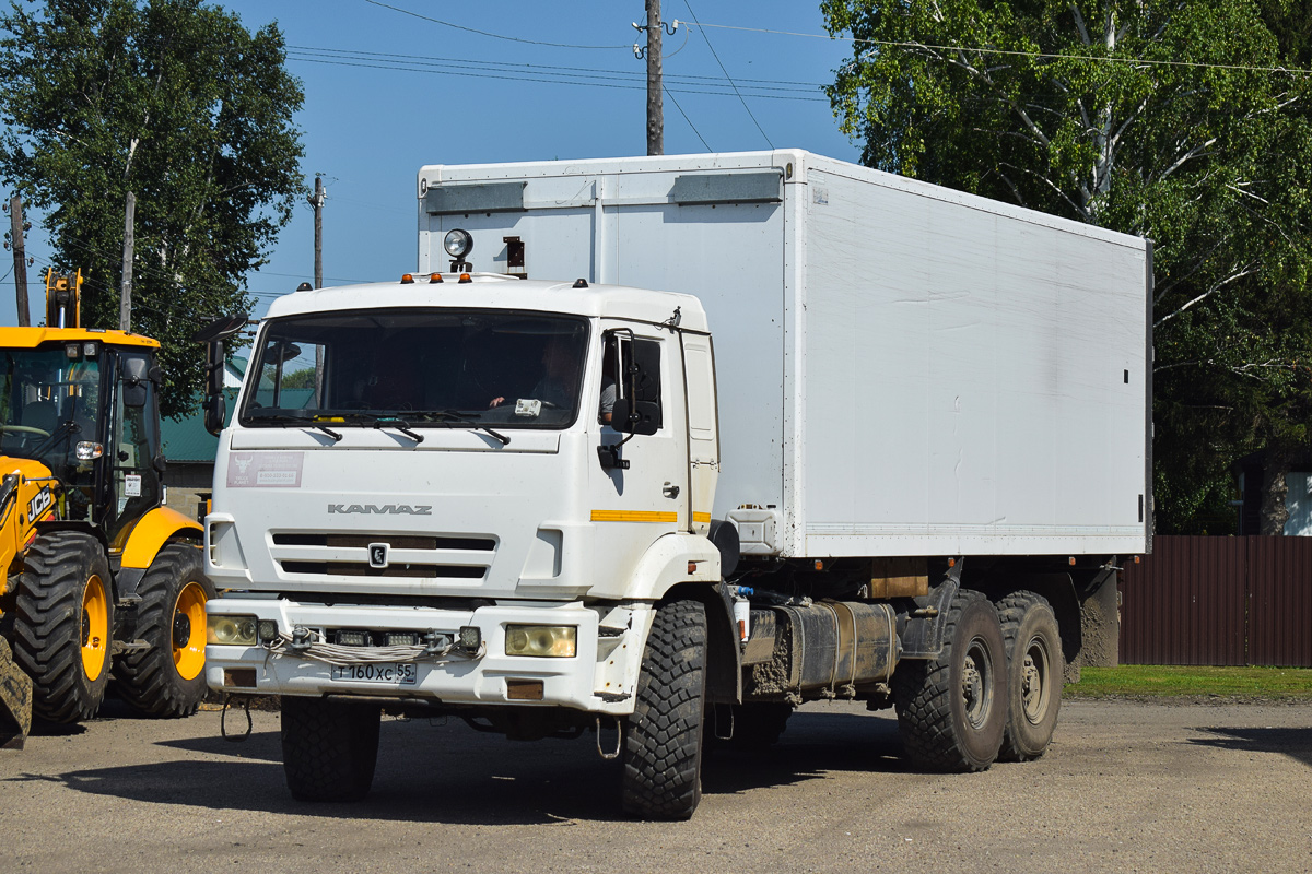 Новосибирская область, № Т 160 ХС 55 — КамАЗ-43118-46