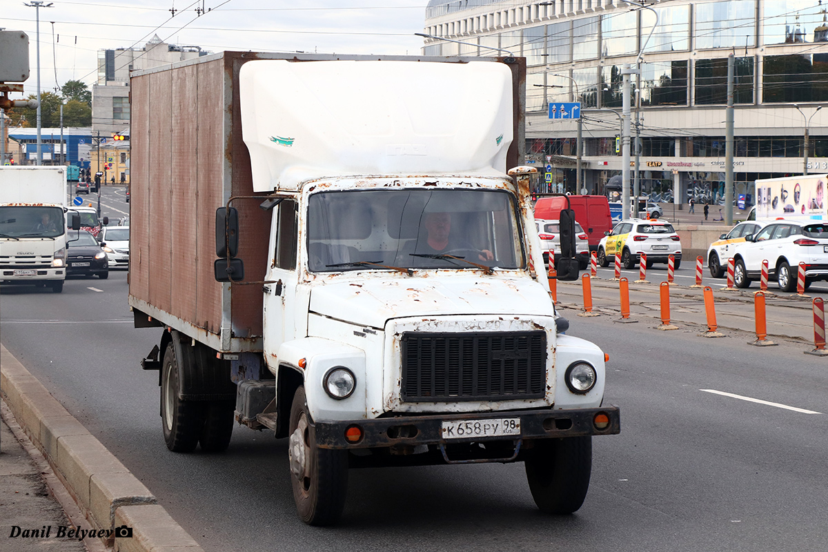 Санкт-Петербург, № К 658 РУ 98 — ГАЗ-3309