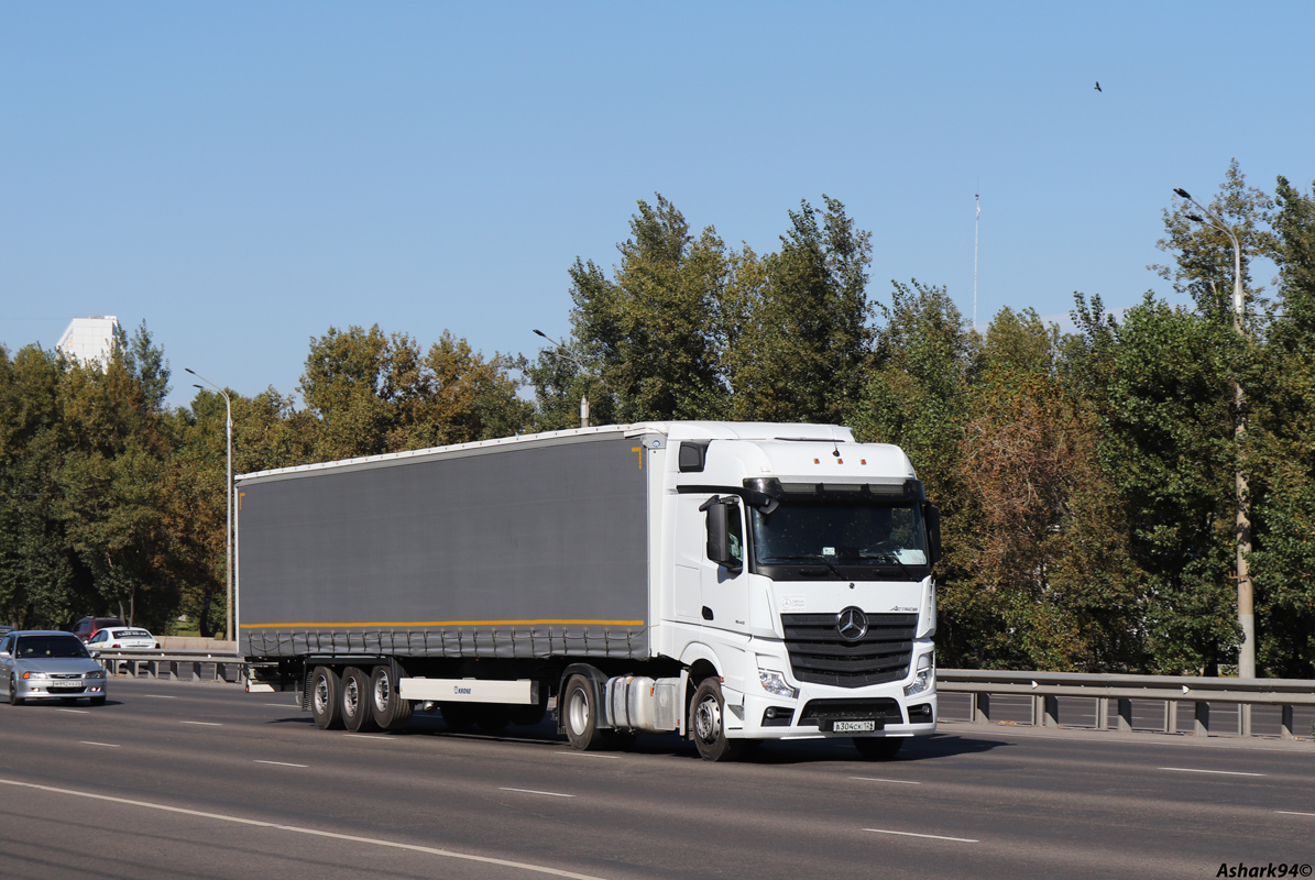 Красноярский край, № А 304 СК 124 — Mercedes-Benz Actros '18 1845 [Z9M]