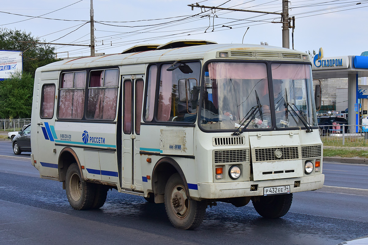 Волгоградская область, № Р 432 ЕЕ 34 — ПАЗ-3206-110-20