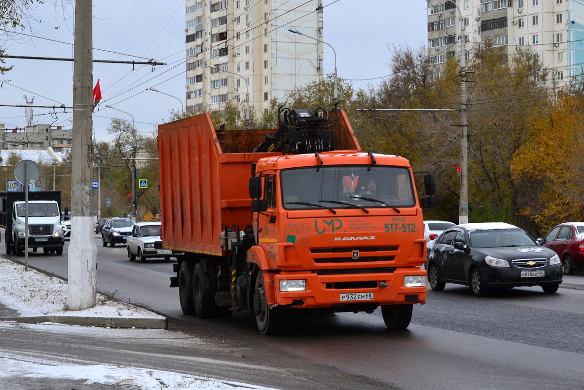 Волгоградская область, № Р 932 ЕМ 68 — КамАЗ-65115-50