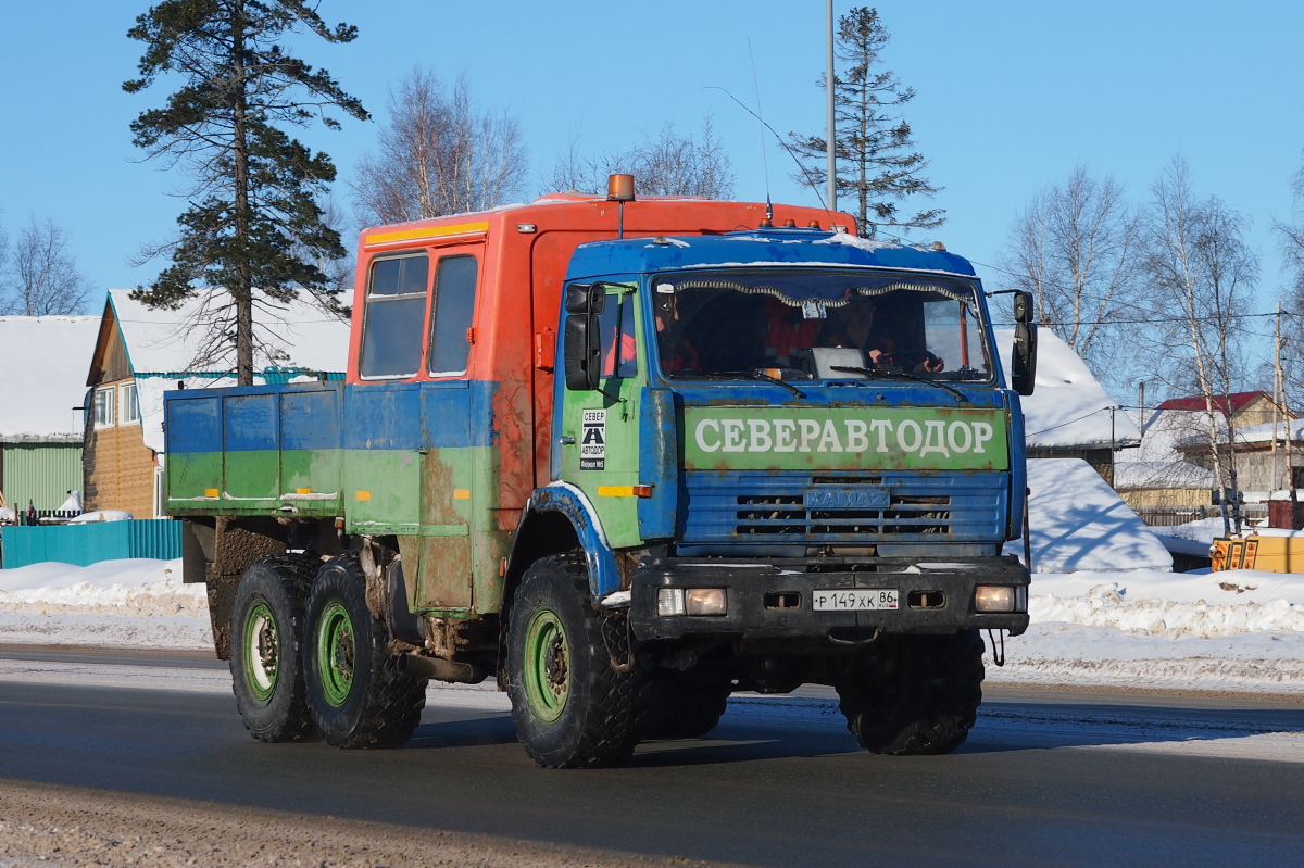 Ханты-Мансийский автоном.округ, № Р 149 ХК 86 — КамАЗ-43114-15 [43114R]