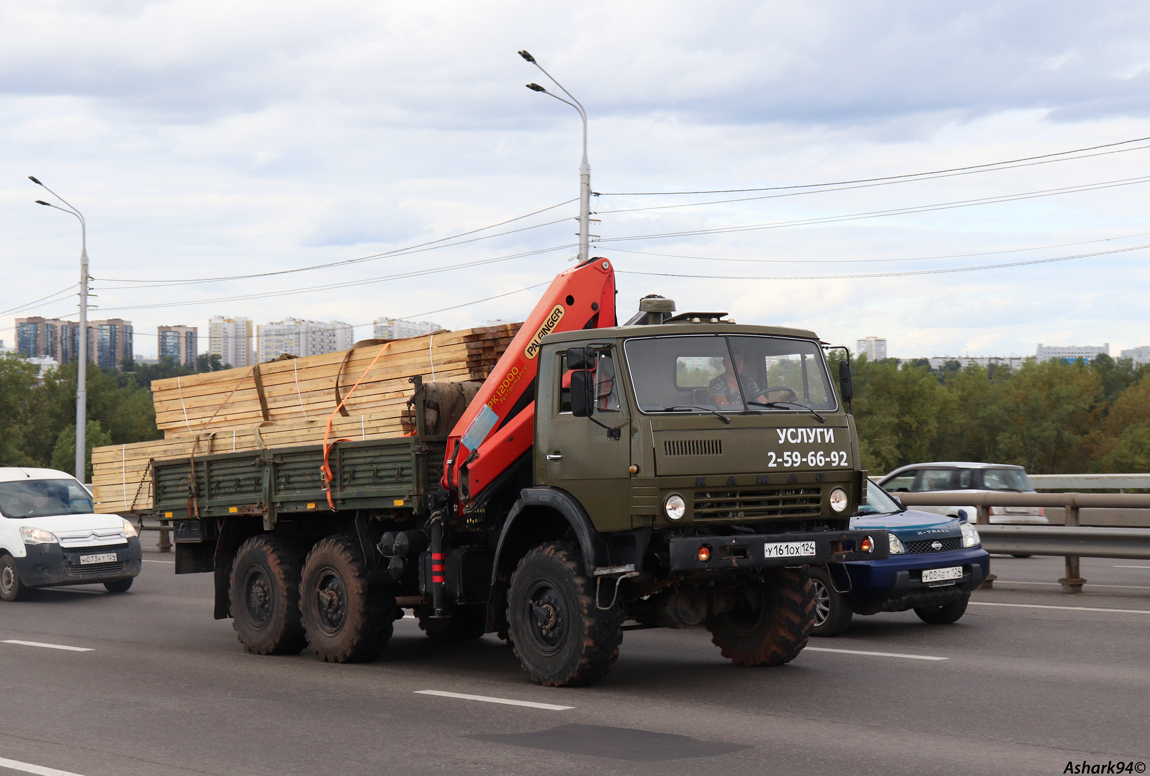 Красноярский край, № У 161 ОХ 124 — КамАЗ-43101