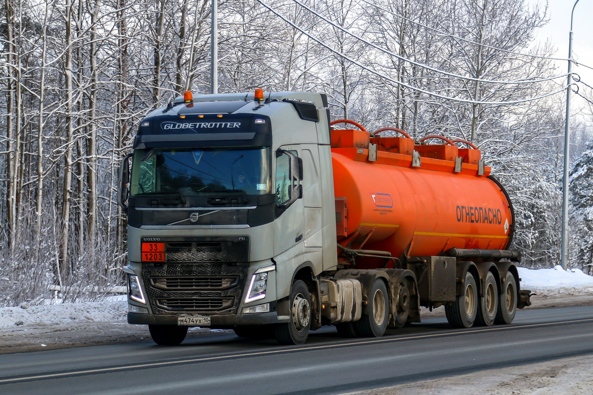 Карелия, № М 474 УХ 10 — Volvo ('2012) FH.460 [X9P]