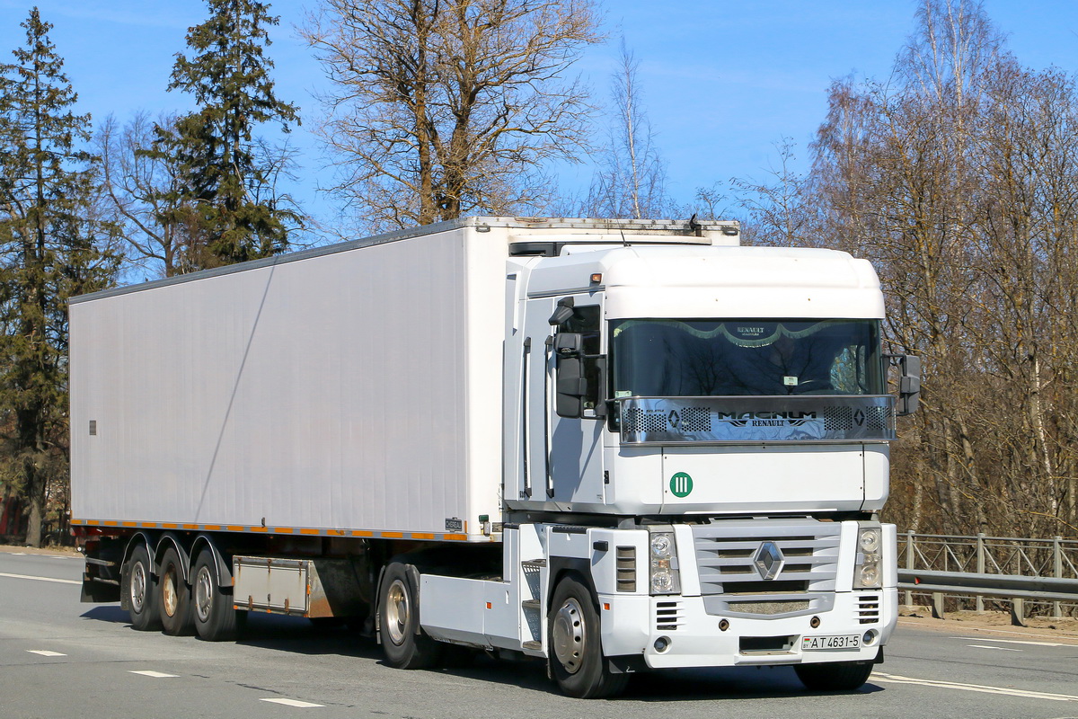 Минская область, № АТ 4631-5 — Renault Magnum E-Tech ('2001)