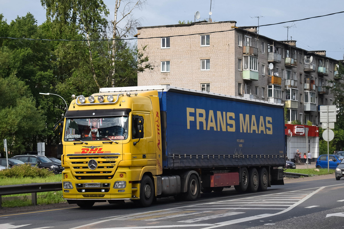 Тверская область, № С 373 ОК 69 — Mercedes-Benz Actros ('2003) 1850