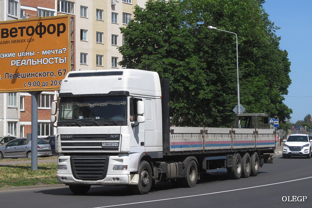 Витебская область, № АМ 4813-2 — DAF XF105 FT