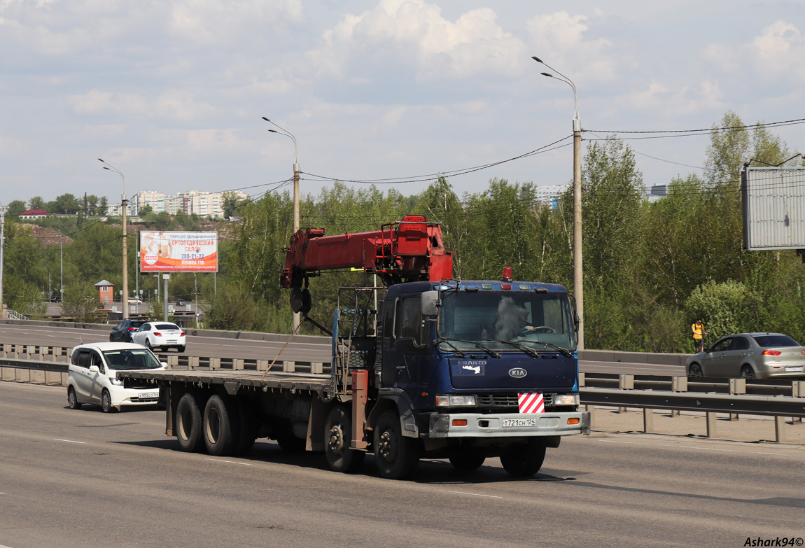 Красноярский край, № Т 721 СН 124 — Kia Granto