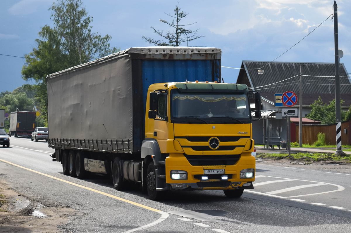 Владимирская область, № В 528 ТР 33 — Mercedes-Benz Axor 1840