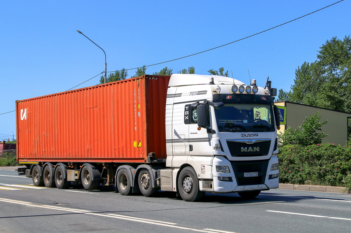 Санкт-Петербург, № Р 570 ОР 198 — MAN TGX ('2012) 26.440