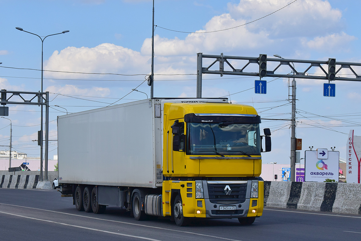 Волгоградская область, № Р 565 ХХ 34 — Renault Magnum ('2008)