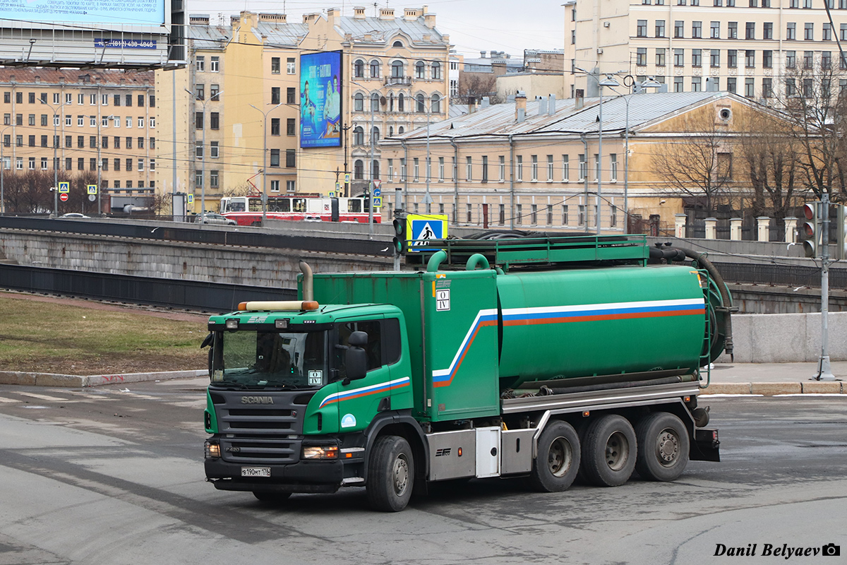 Санкт-Петербург, № В 190 МТ 178 — Scania ('2004) P420