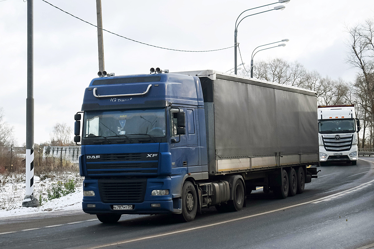 Белгородская область, № Н 787 МТ 31 — DAF XF95 FT